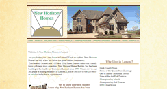 Desktop Screenshot of new-horizonhomes.com